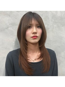 ニコ シモノセキ(NIKO Shimonoseki) ハッシュカット／顔まわりカット／シースルー前髪