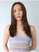 ストレートレイヤースタイル