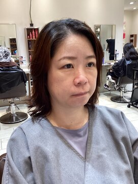 ピークアブー アヴェダ アトレ恵比寿(PEEK-A-BOO AVEDA) ミディアムハイレイヤースタイル