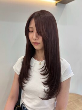 シア 新越谷店(SHEER) レッドブラウンカラー