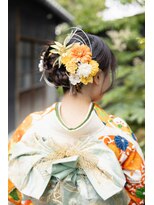 ヘアアンドフェイス マリィファースト(Hair&Face Marry First)&nbsp;成人式アップスタイル/華やか