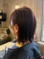 イスト(hair salon ist)&nbsp;ミディアム外ハネボブ