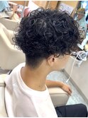 スパイラルパーマ強めパーマ長持ちパーママッシュスタイル波巻き