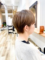 ロビー(LOBBY)&nbsp;『lobby桜井』グレージュショートスタイル