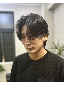 サクラ 岐阜(SAKURA) ニュアンスセンターパート/岐阜メンズカット/岐阜美容室