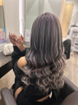 グランディールヘアデザイン(grandir hairdesign) シルバーパープル！-Yurika-