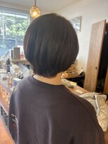 バイエイト 野並店(By Eight) アッシュ×丸みショート