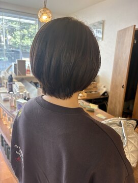 バイエイト 野並店(By Eight) アッシュ×丸みショート