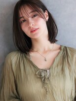 ルー(Luu)&nbsp;大人ガーリー/似合わせカット/イメチェン/前髪/水素カラー