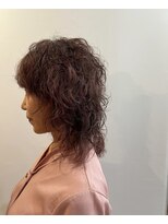 ピュアソウル(Pure Soul) 脱縮毛矯正 くせ毛を活かすミディアムレイヤー
