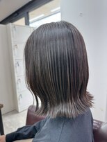リシャルム 新保店(Re charme)&nbsp;【赤み消し透明感】アッシュグレーボブ