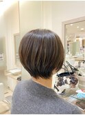 大人ショートボブ