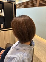 セッションパーゴ(SESSION PAGO) 丸みボブで叶えるツヤ感と若見え大人スタイル