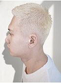 30代40代メンズ刈り上げフェードスタイル短髪ワイルド