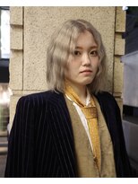 バディヘアーサロン(BUDDY HAIR SALON)&nbsp;ミルクティーベージュ/ブリーチカラー/ダブルカラー
