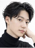 フェザーパーマ/ニュアンスパーマ/韓国マッシュ/我孫子/men's