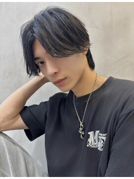 ネーム バイ グロー 大宮(NE:M by GLROW) men's/メンズ/リバースセンターパート/メンズパーマダウンパーマ