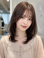 ルポシノエル(rupo si Noel)&nbsp;レイヤーカット/大人ボブ/髪質改善カラー/結べるボブ