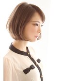 ３０代・４０代にオーダー多い美シルエットボブ