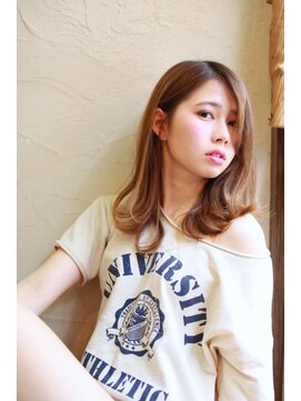 トヌコア ルア 下北沢店(TONUKOA RUA) 『TonukoaRua』大人かわいい横揺れウェーブなミディ☆