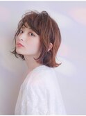 大人かわいい☆エアリー感のある王道ワンカールボブ【武蔵小杉】