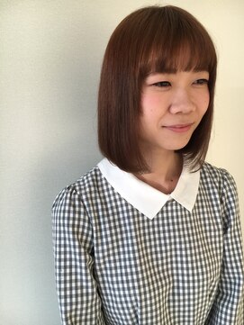 ケイズプラス(K's PLUS) 【k's  plus】大人かわいい♪前下がりボブ