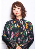 【moca HAIR DESIGN】外ハネミディアムボブ