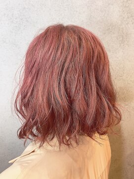 ヘアサロンエム 渋谷店(HAIR SALON M) 外ハネボブ/アッシュブラウン/ネオウルフ/デザインカラー
