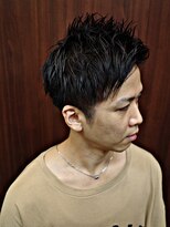 ヒロギンザ 新橋店(HIRO GINZA)&nbsp;前髪上げツーブロックショート！