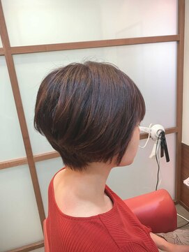 ムードコア 関内店(mu;d Coa) 艶髪前下がりショート