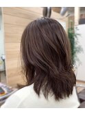 アッシュグレージュカラー