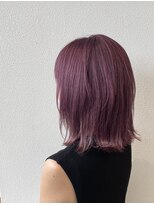 エイト オキナワ 沖縄新都心店(EIGHT okinawa)&nbsp;【EIGHT 沖縄】お客様スタイル_ピンクベージュ