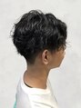 ヘアーメイク クーラ 行橋店(Hair make CURA)&nbsp;センターパートでトレンド感★《メンズ/行橋》