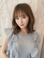 ルームバイシー 新宿(Loom. by Sea)&nbsp;【Loom.林】ショコラベージュ/くびれヘア/ベビーバング/韓国ヘア