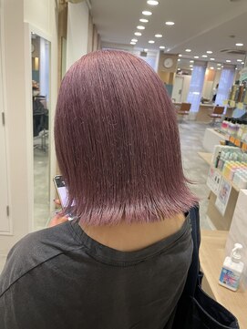 シェノン 武庫之荘(CHAINON) 美髪のススメ/大人可愛いヘア/ホワイトグレージュ/こなれミディ