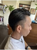 ダンディ刈り上げサイドパート!20代 30代 40代 50代 髪質改善
