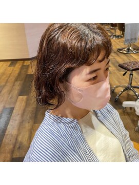 カフネ(CAFUNE) 《藤野お客様スタイル》クセ毛に馴染ませパーマ