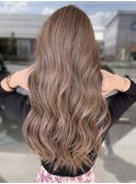 20代30代40代くせ毛風ロングパーマナチュラル透明感