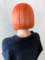 アルバム 渋谷パルコ(ALBUM)&nbsp;オレンジパツボブ_グレージュカラーボブウルフ_ba346431