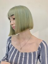 ローウェ 表参道(Louwe)&nbsp;ice green × bob