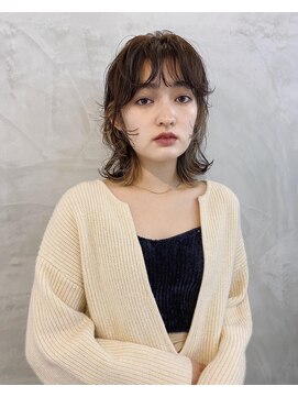 ヒュージ 三軒茶屋(huge) くるくるパーマ/スパイラルパーマ/ボブウルフ/モードヘア