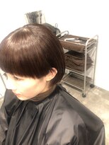 ノーティネス&nbsp;刈り上げマッシュボブ