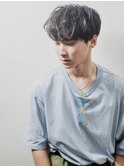ニュアンスマッシュ/くせ毛風パーマ/ナチュラルアッシュ/日吉