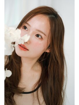 レリーアンテ 大阪梅田(Rely ante) 艶髪 ベージュカラー ロング