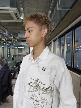 ロジ(loji) グレージュスパイキーショート