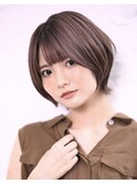 外ハネショート