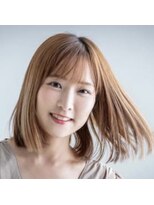 美容室 ダン エクセルシア(Dan)&nbsp;艶感シャイニングカラー爽やかミディアムヘア