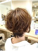 ショートパーマ/髪質改善/トリートメント/ボブ/ハンサムショート