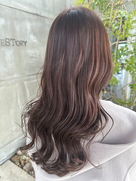 美容室 ビ フェスカ(B FESCA) ツヤ髪スタイル/ピンク/アイリス/ブリーチなし