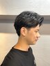 ◆デザインカット ￥4900(天神/大名/メンズ/メンズカット/センターパート)